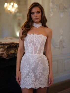 Rosie Etienne Stephanie Bridal Mini Dress
